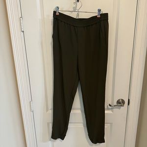 Banana Republic army green joggers